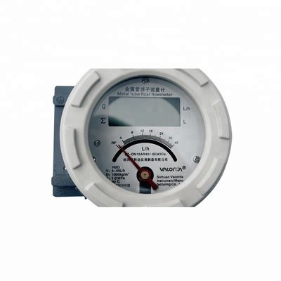 Rotameter ποσοστού χαμηλής ροής σύνδεση φλαντζών μετρητών ροής αερίου για βιομηχανικό