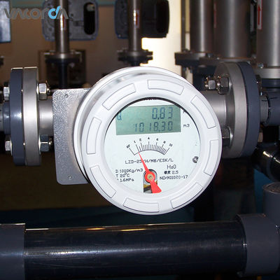 θετικό flowmeter μετατοπίσεων Flowmeter μεταβλητής περιοχής σωλήνων μετάλλων για το οξύ