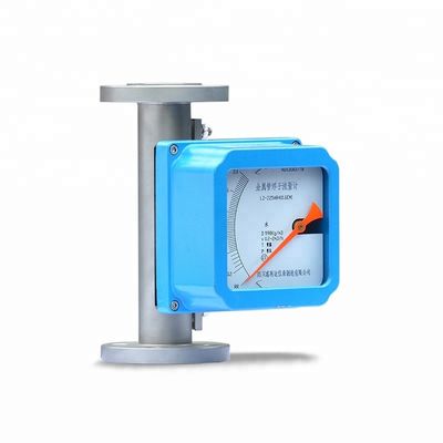 Άμεσο Rotameter μετρητών ροής σωλήνων μετάλλων ακρίβειας ανάγνωσης υψηλό Flowmeter